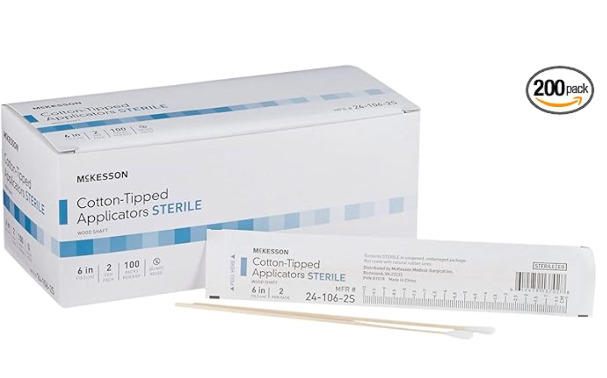 Sterile swabs (100 units)