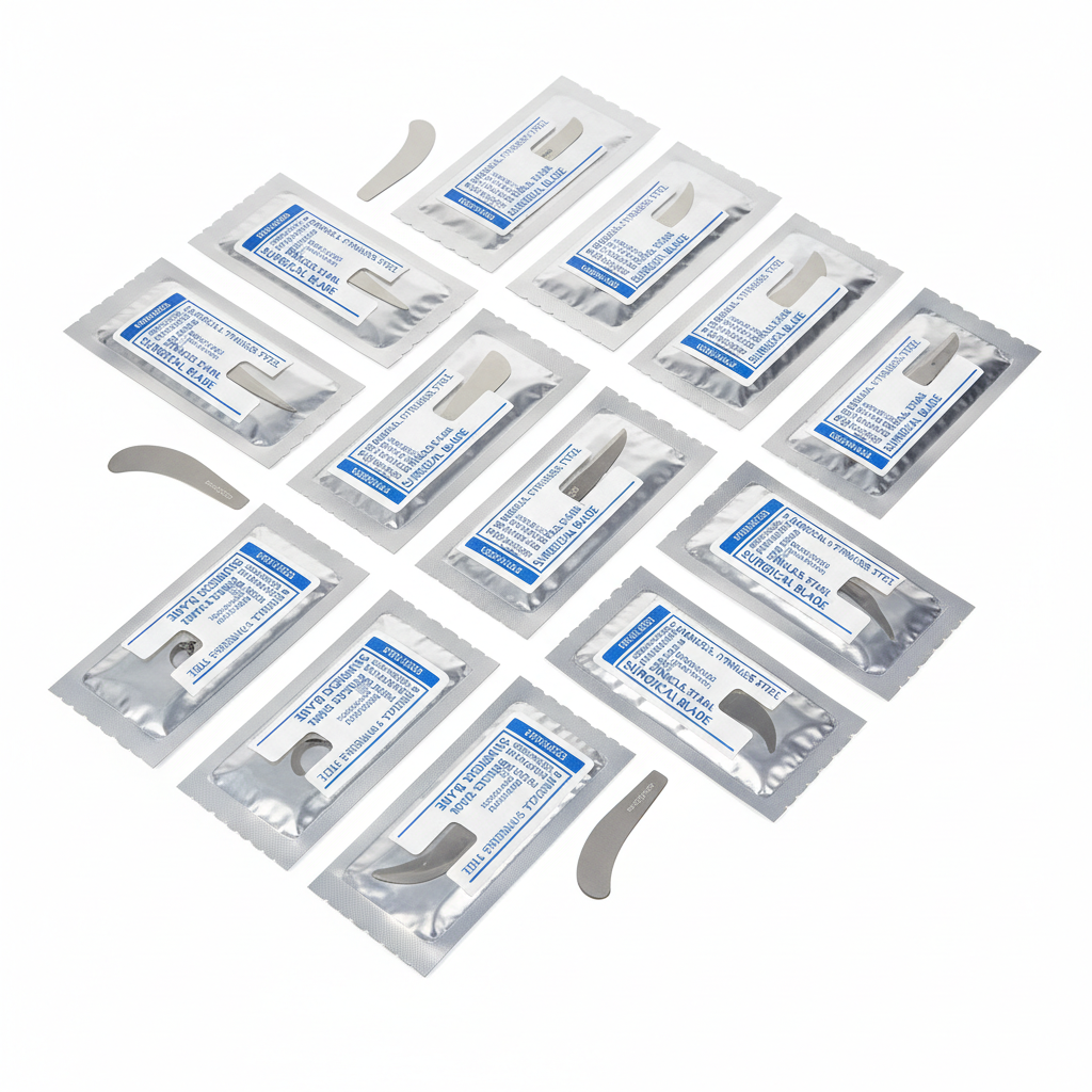 Sterile surgical blades (100 pcs)